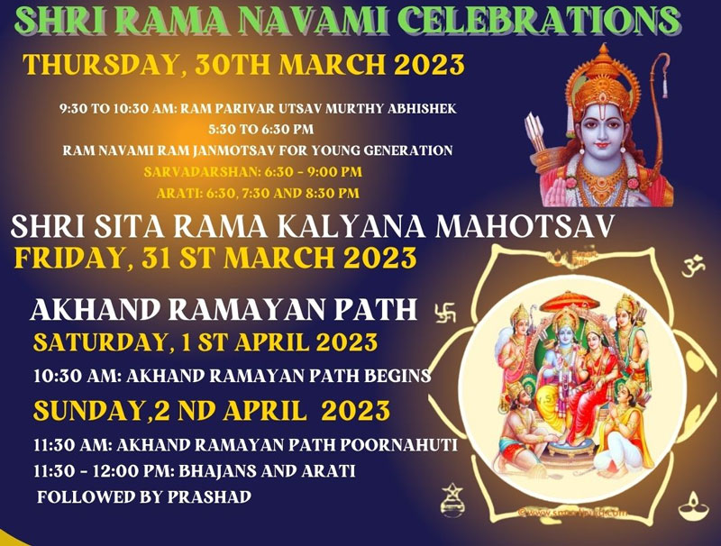 Rama Navami + Sita Rama Kalyan Mohatsav + Akhand Ramayan Recitation