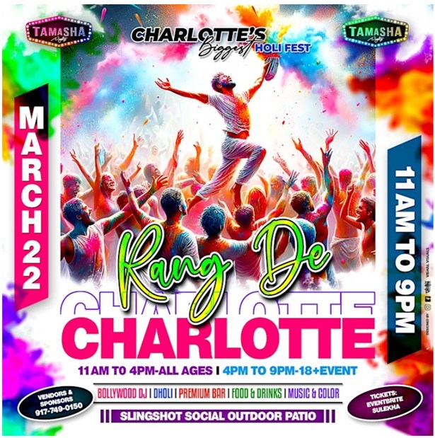 Rang De Charlotte- Holi Color Fest 2025