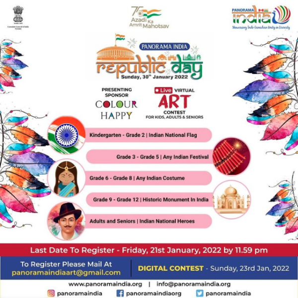 Republic Day 2022 - Live Art Contest