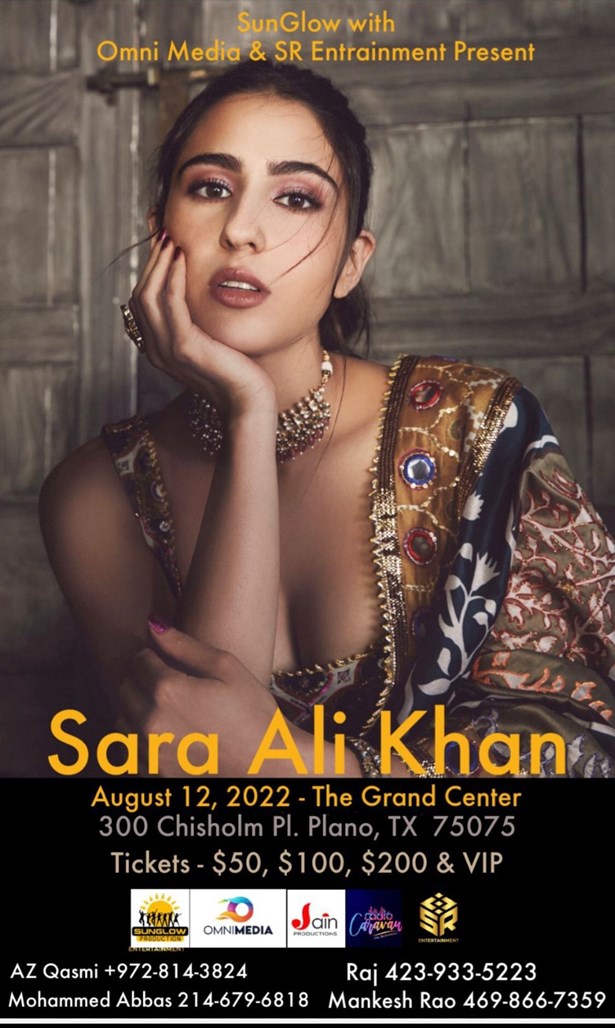 Royal Princess - Sara Ali Khan Live In Dallas