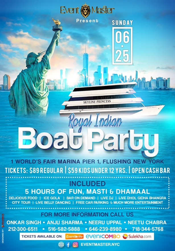 Royal Indian Boat Party