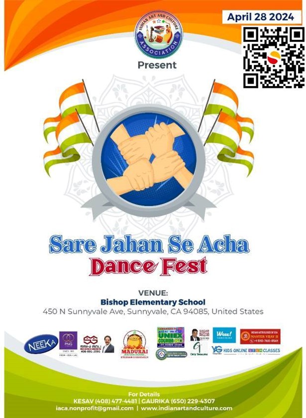 SARE JAHAN SE ACHA DANCE FEST IN CA