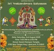 SRI VENKATESHWARA KALYANAM;