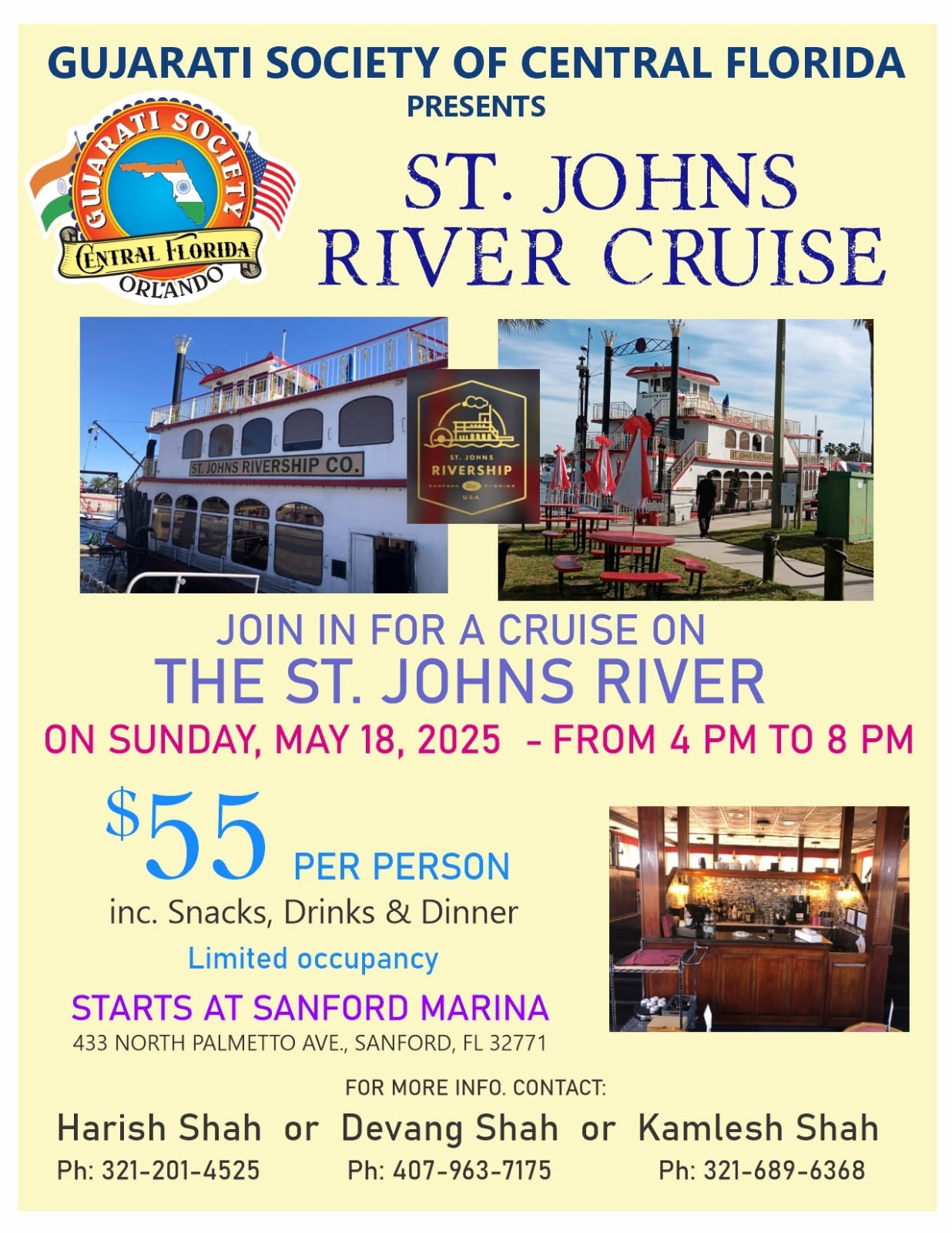 ST JOHNS RIVER CRUISE 2025