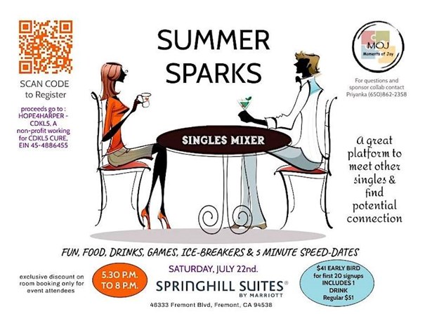 SUMMER SPARKS SINGLES MIXER