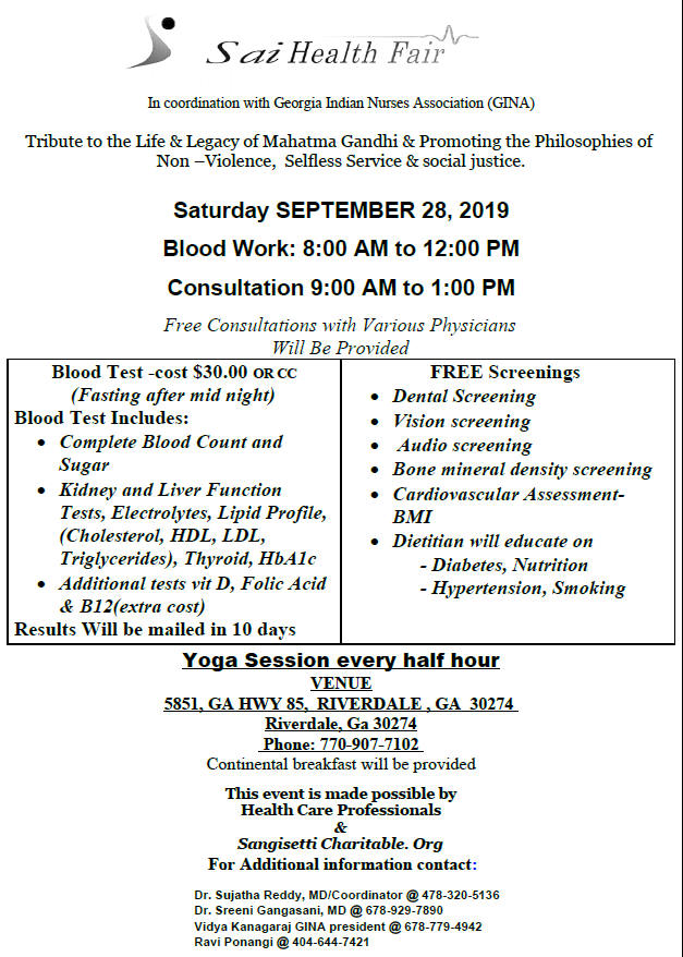 Sai Health Fair