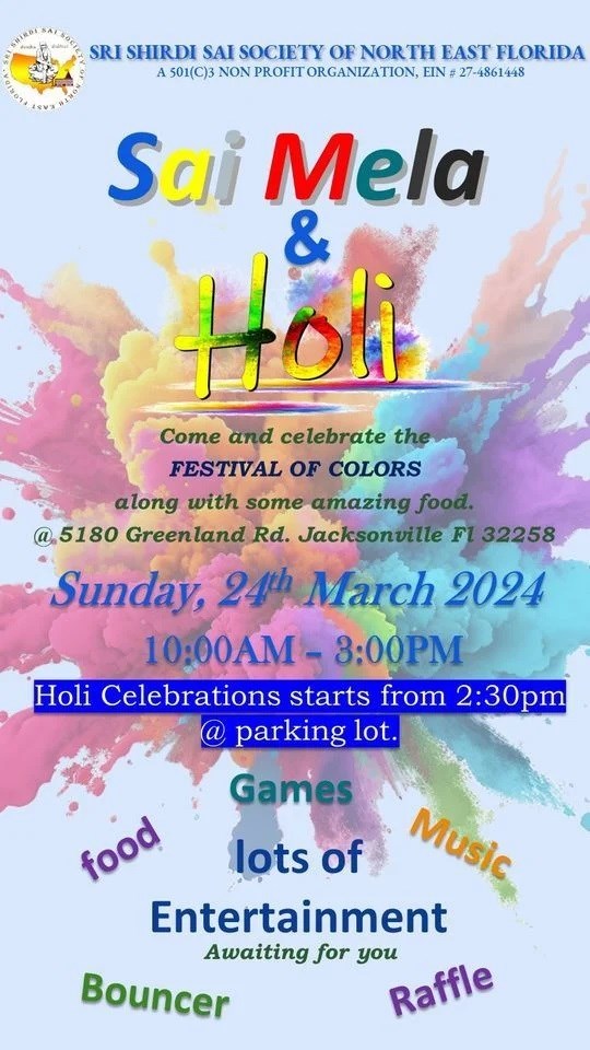 Sai Mela & Holi