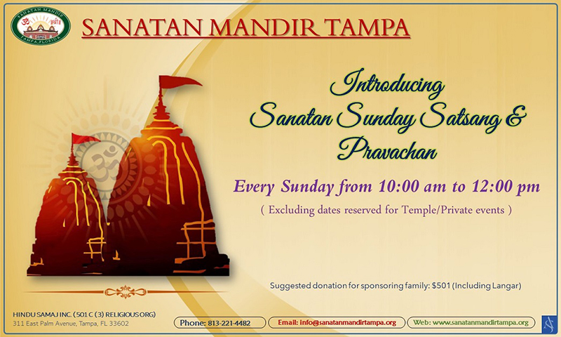 Sanatan Sunday Satsang & Pravachan
