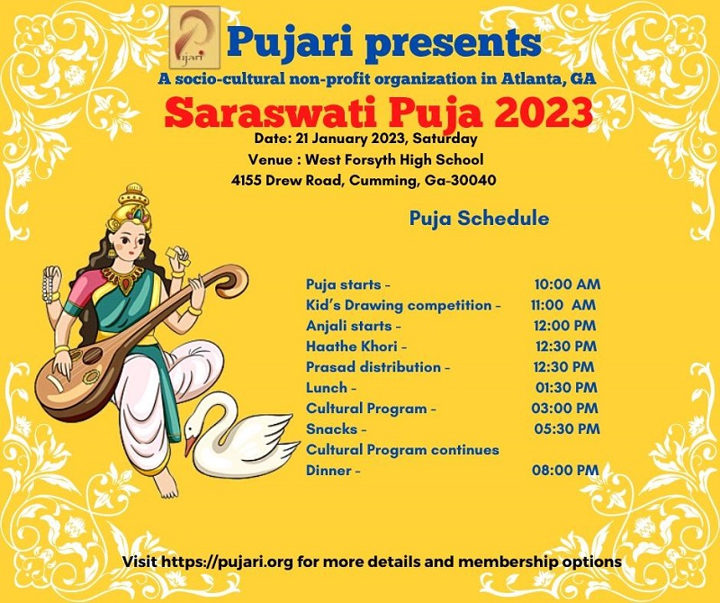 Saraswati Puja 2023