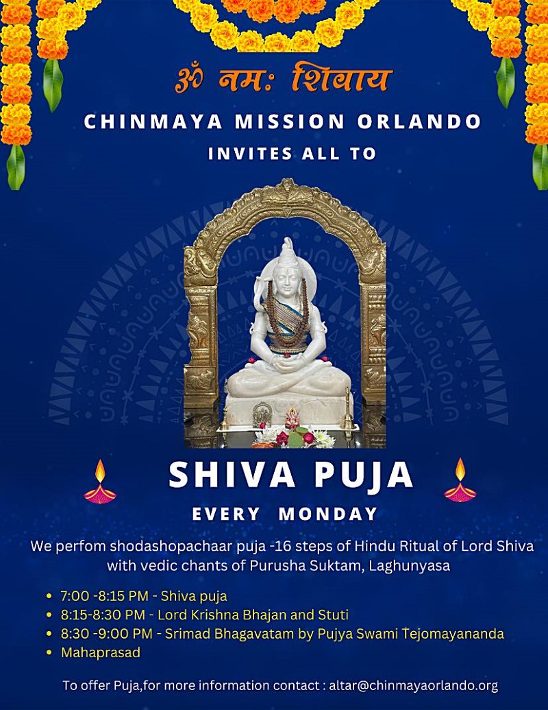 Shiva Puja Every Monday