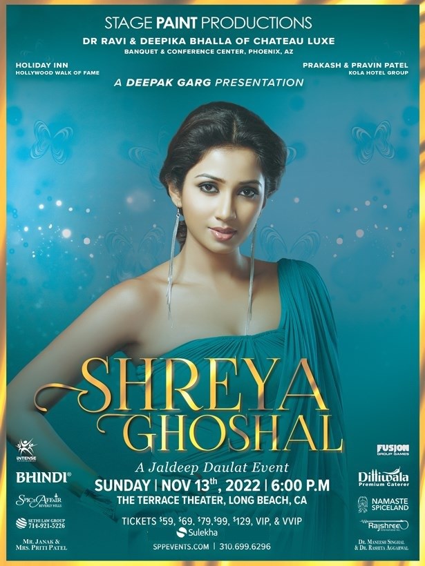 20 Years Of Shreya Ghoshal Live In Concert Los Angeles