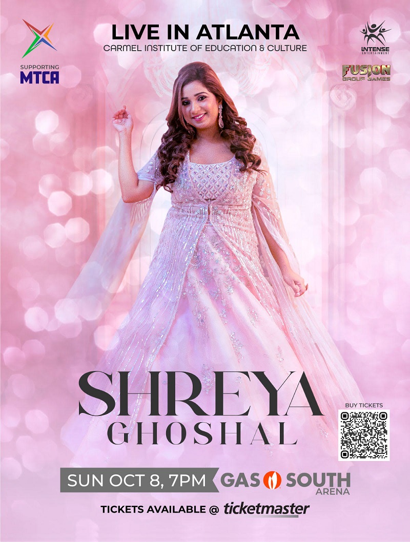 Shreya Ghoshal Live in Atlanta