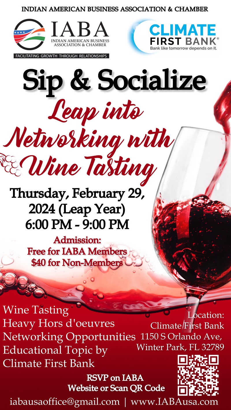 Sip & Socialize: Leap Into Networking With Wine Tasting