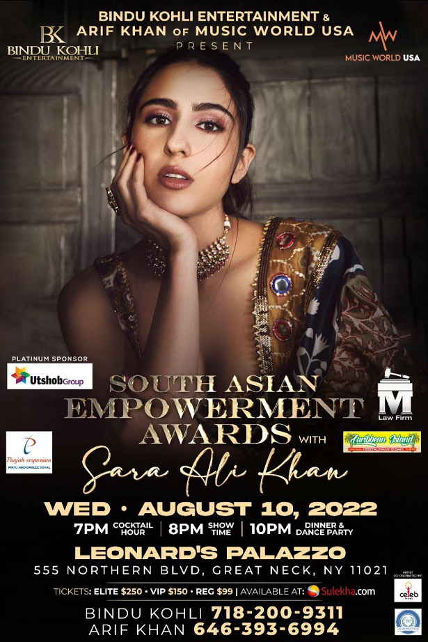 South Asian Empowerment Awards With Sara Ali Khan