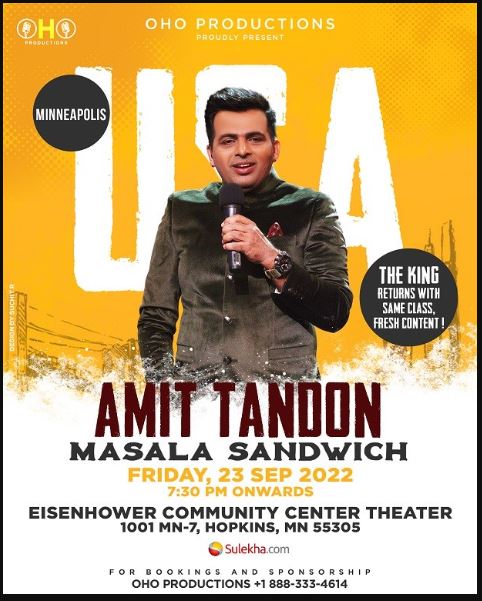Stand-Up Comedy - Amit Tondon in Minnesota