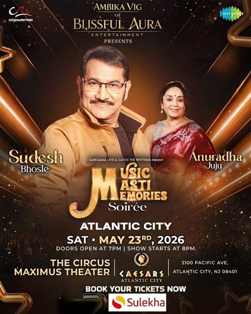 Sudesh Bhosle & Anuradha Juju Live Music Masti Memories Soiree Sudesh Bhosle & Anuradha Juju Live Music Masti Memories Soiree