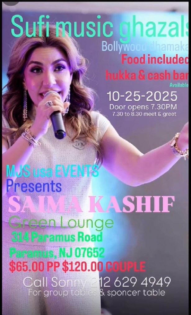 Sufi and Ghazal Night with Saima Kashif