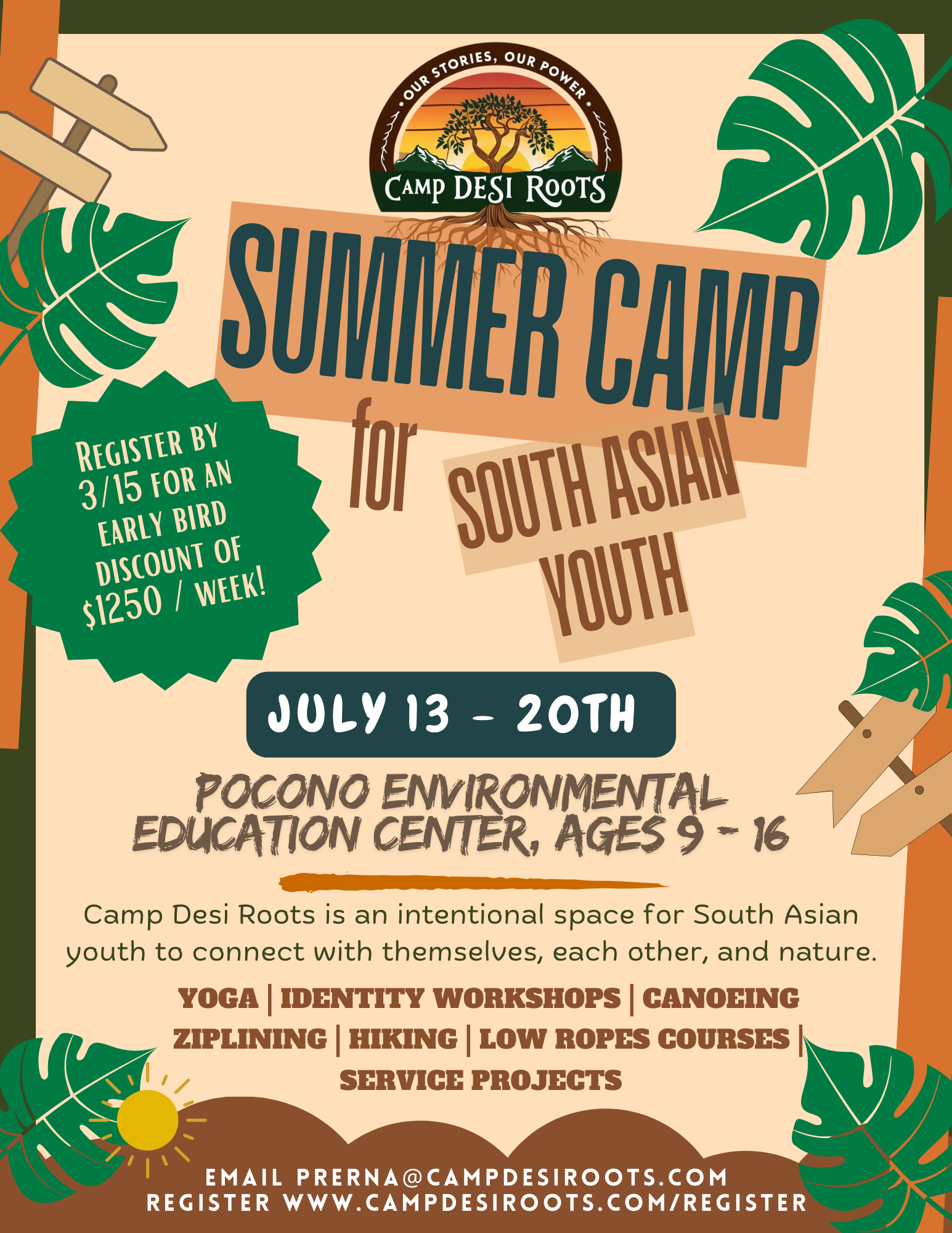 Summer Camp for South Asian Youth