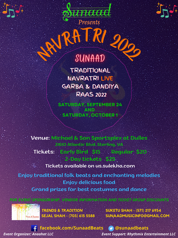 Sunaad Garba & Dandiya Raas 2022