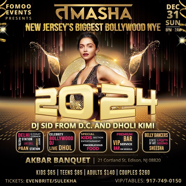 TAMASHA 2024, PREMIUM BOLLYWOOD NEW YEARS- AKBAR EDISON