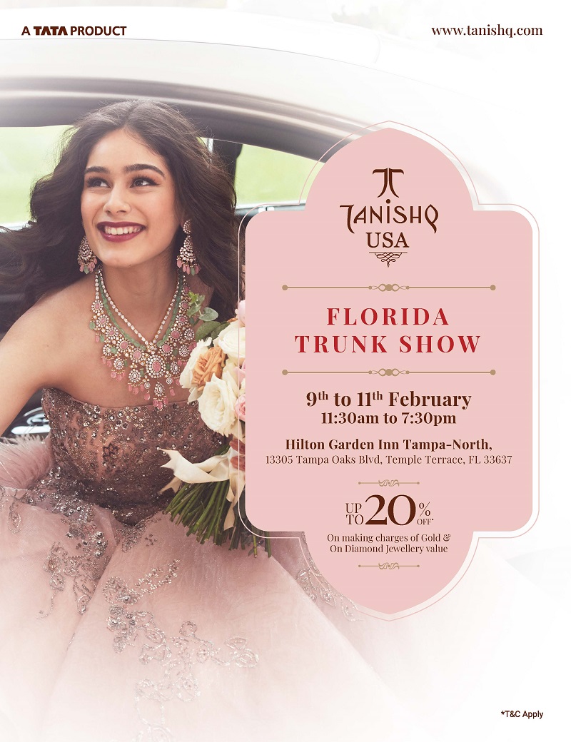 Tanishq USA - Florida Trunk Show