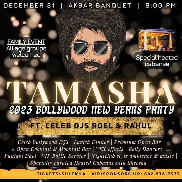 Tamasha New Years Eve - New Jersey