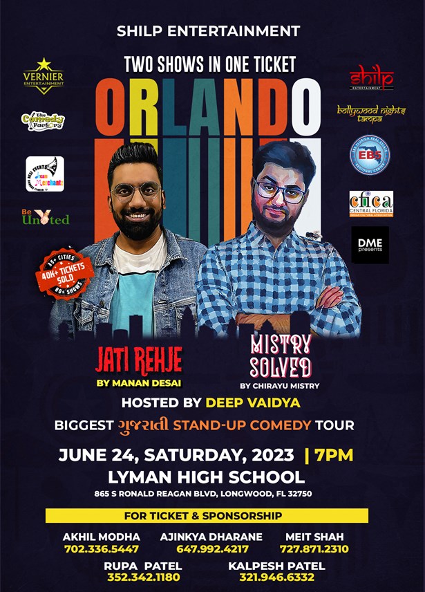 The Comedy Factory Show by Manan Desai and Chirayu Mistry