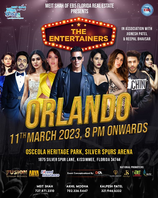 The Entertainers - Akshay Kumar and Team Live in Orlando