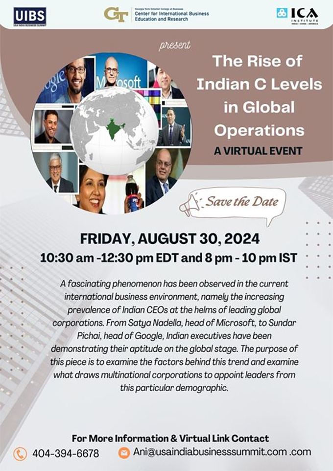 The Rise of Indian C Levels - A Virtual Event