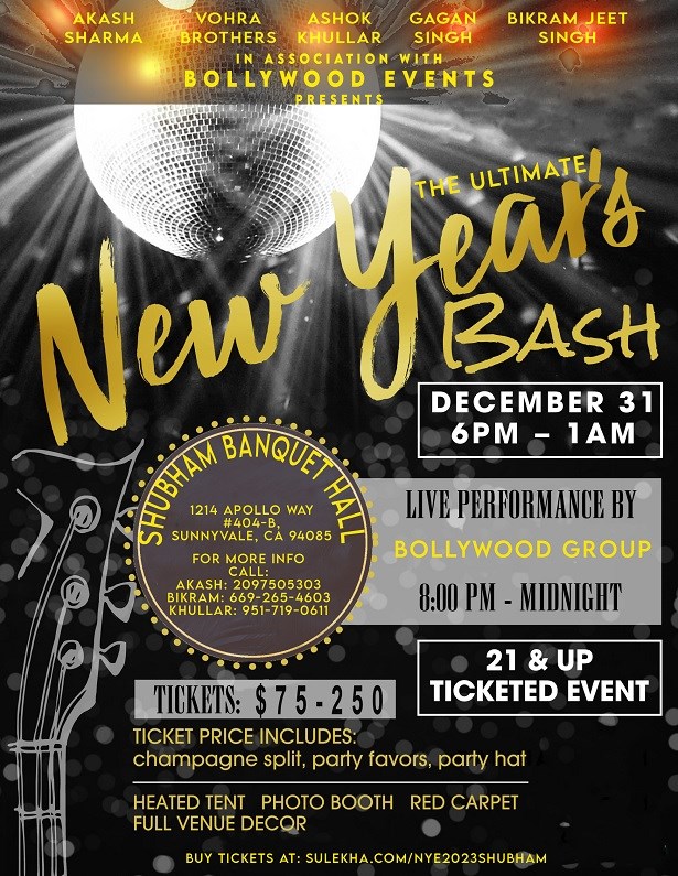 The Ultimate New Years Bash 2023