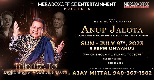 The king of Ghazals Anup Jalota Tribute to Jagjit Singh & Mehdi Hassan