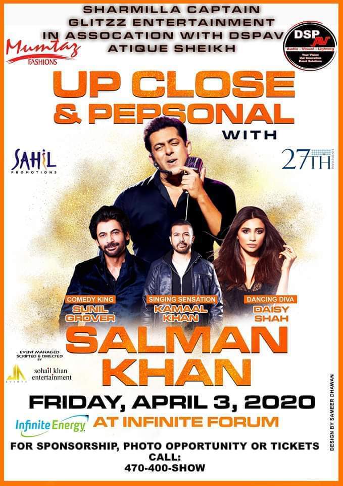 Up Close & Personal w/ Salman Khan in Duluth