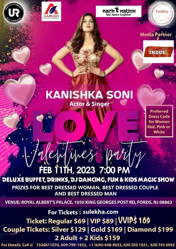 Valentines Party 2023 With Kanishka Soni