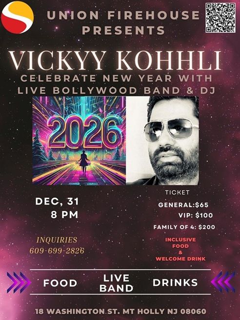 Vickyy Kohhli Newyear Celebration With Bollywood Band & Dj