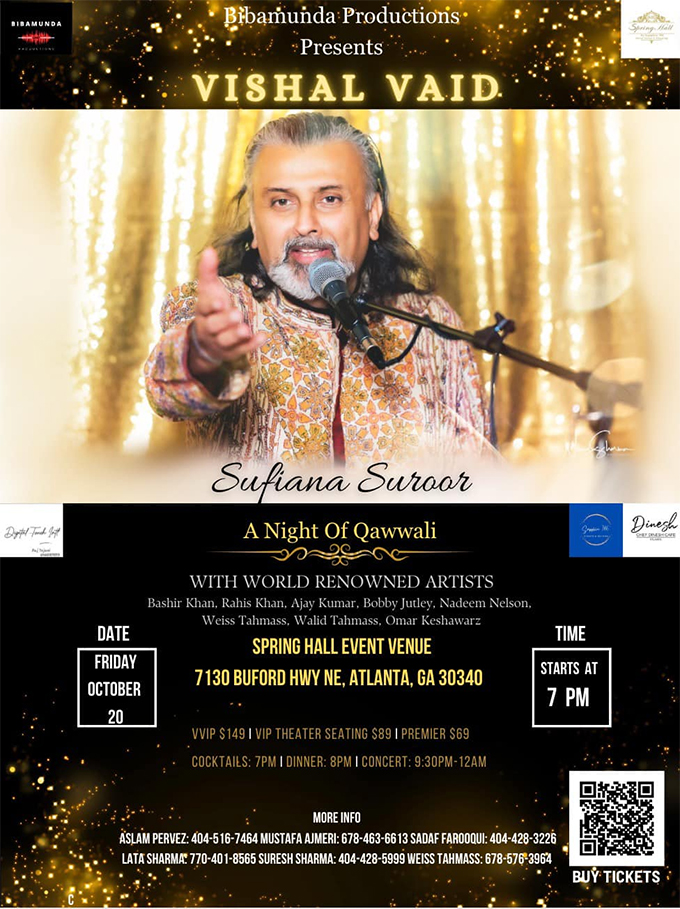 Vishal Vaid - A Night of Qawwali