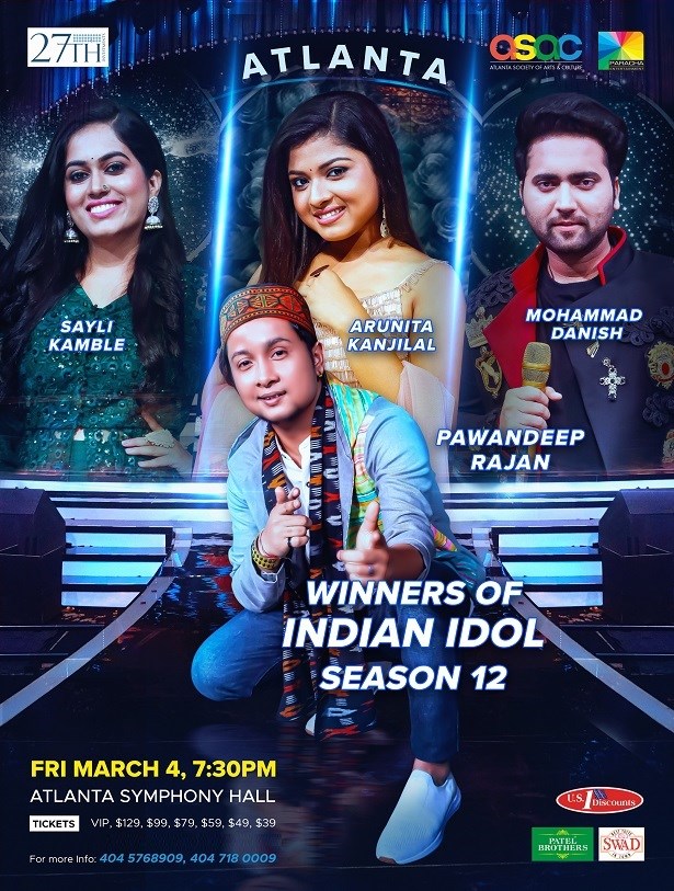 Winners of Indian Idol Season 12 – Atlanta