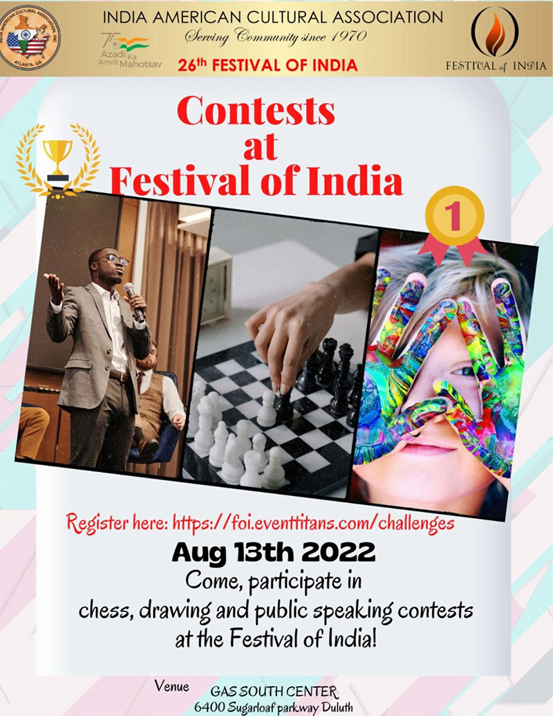 Contests at Festival of India