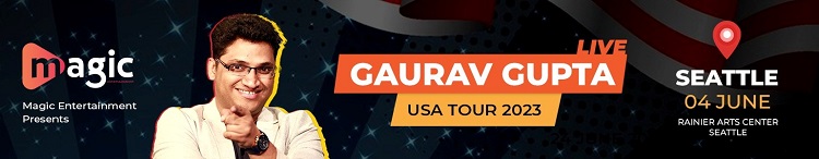 Gaurav Gupta Live in Seattle