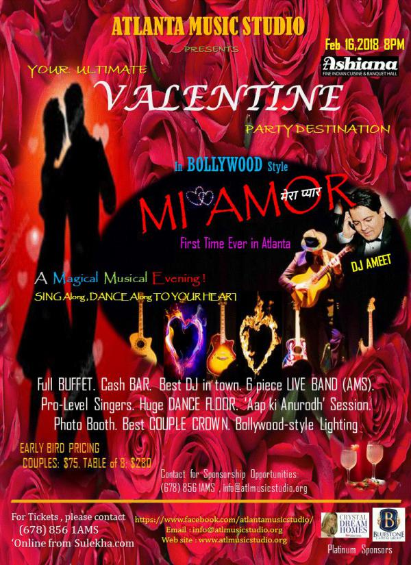 MI AMOR (Mera Pyar): Bollywood Valentine In Style