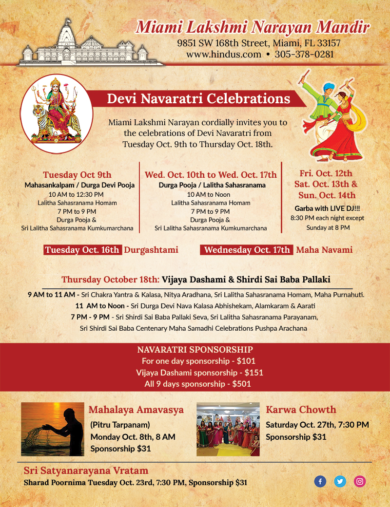 Devi Navaratri Celebrations