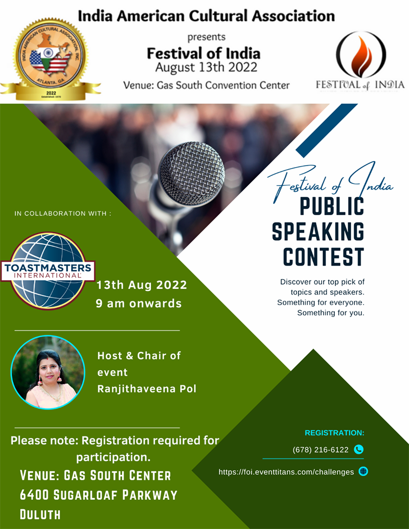 Public Speaking Contest