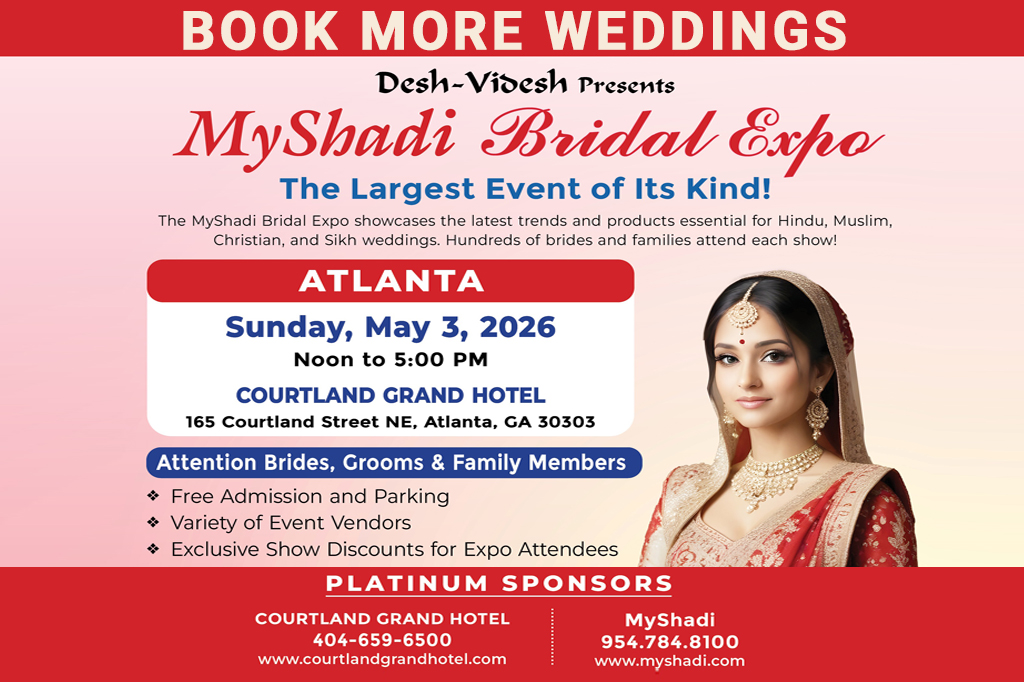 Book more weddings at MyShadi Bridal Expo 2026 in Atlanta