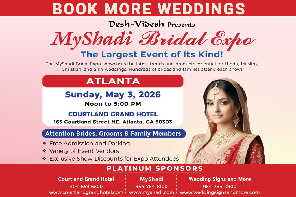 Book more weddings at MyShadi Bridal Expo 2026 in Atlanta