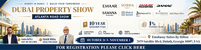 Dubai Property Show Atlanta - October 31 & November 1, 2026