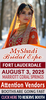 MyShadi Bridal Expo at Fort Lauderdale on 3rd August 2025