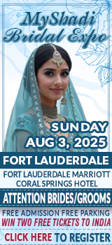 MyShadi Bridal Expo at Fort Lauderdale on 3rd August 2025