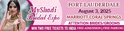 MyShadi Bridal Expo at Fort Lauderdale on 3rd August 2025