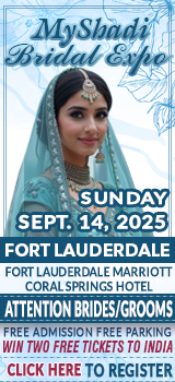 MyShadi Bridal Expo at Fort Lauderdale on 3rd August 2025