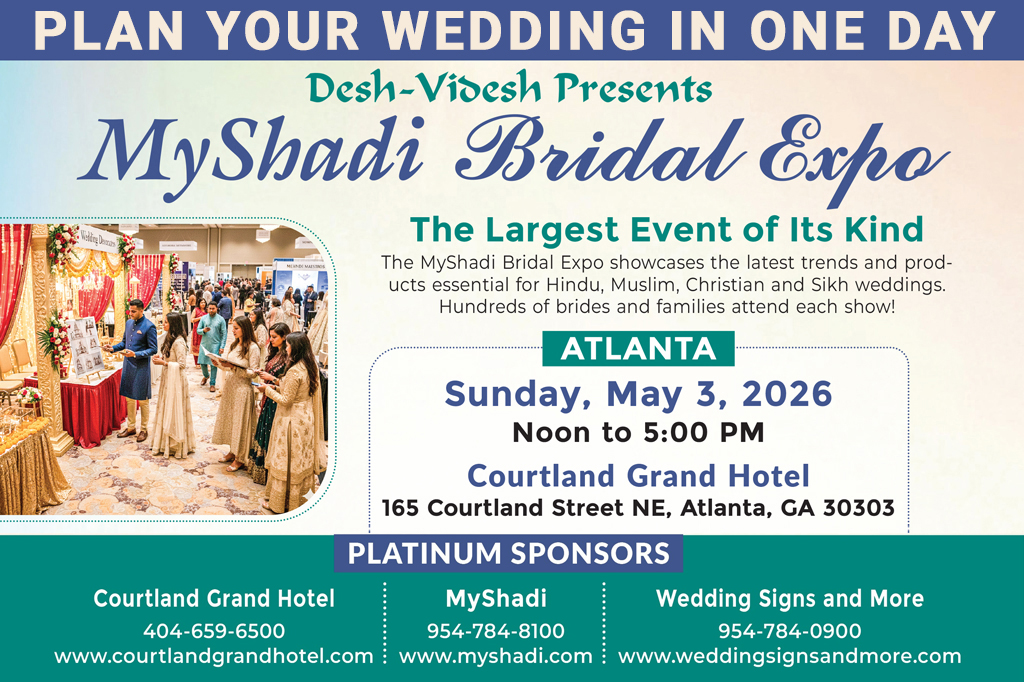 Plan your wedding in one Day at MyShadi Bridal Expo 2026 in Atlanta