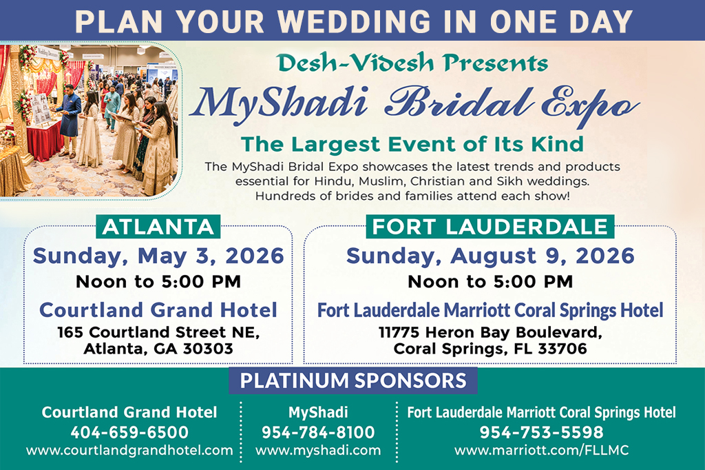 Plan your wedding in one Day at MyShadi Bridal Expo 2026 in Atlanta